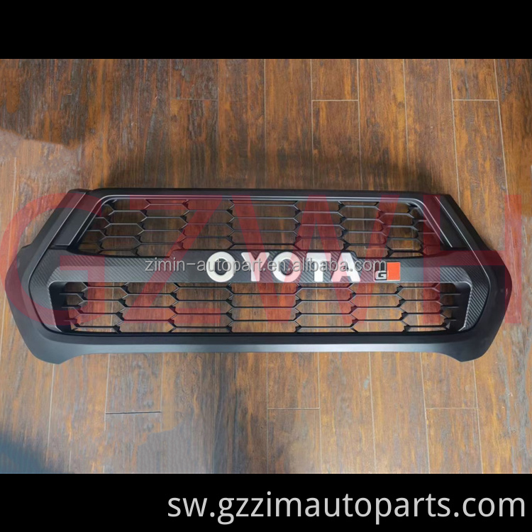 Mpya !!! Gari Front Grill Auto Front Grille Front Bumper Grille kwa Revo 2021